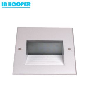 China Aluminum IP65 Led Step Lights , Silver Housing Recessed Wall Lights For Stairs on sale