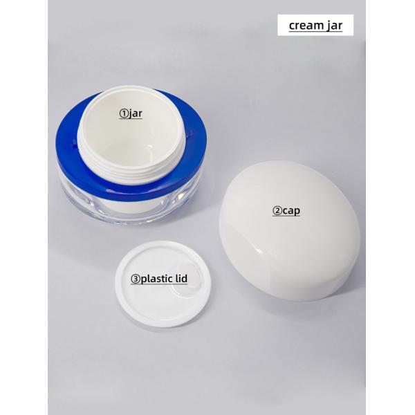 White and Red PETG 25g 45g Cream Jar 30ml 50ml 80ml 100ml 120ml Lotion Bottle Skincare Kit Set