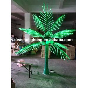 plastic lighted palm trees
