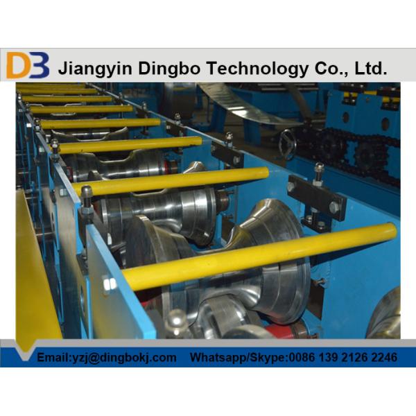 3KW Hydraulic Power Metal Roofing Ridge Caps Roll Forming Machine with Cutting