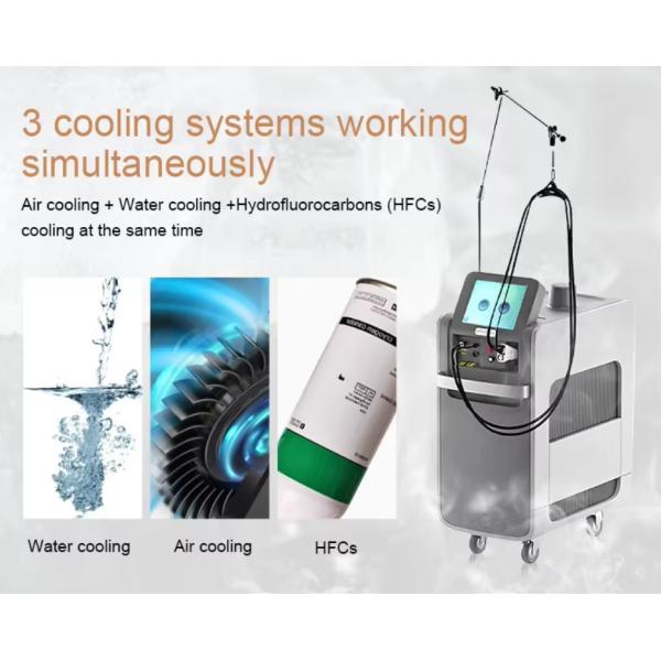 755nm Alexandrite Laser Hair Removal Machine with DCD Cooling