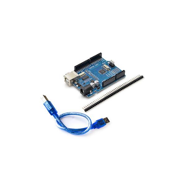 China Arduino UNO R3 ATmega328P-AU Development Board ImProved Version  CH340G on sale China Arduino UNO R3 ATmega328P-AU Development Board ImProved Version  CH340G on sale