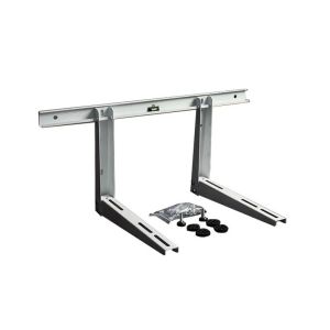 Sleek And Modern Window Ac Unit Bracket White Ac Condenser Mounting Brackets