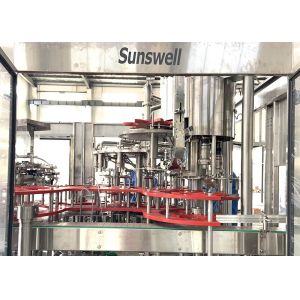 Monoblock Pet Bottled Water Filling Machines , Washing Filling Capping Equipment