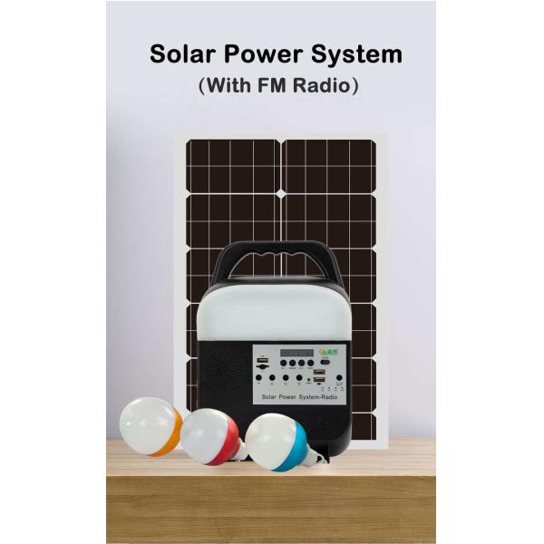 Outdoor Travel Camping Kit Rechargeable 12V 30W Mini Portable Small System