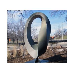 China Modern Decorative Large Garden Metal Landscape Sculpture In Custom Color on sale