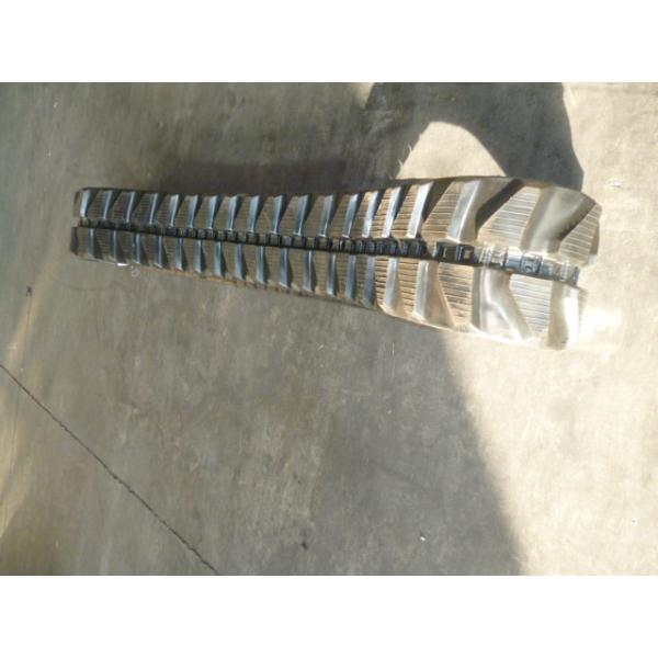 Buy 72 Links 48mm Pitch Lightweight Rubber Tracks For Kobelco Sk15r at wholesale prices