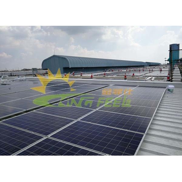 Buy ISO9001 Flat Roof Pv  Solar Racking Ballasted at wholesale prices