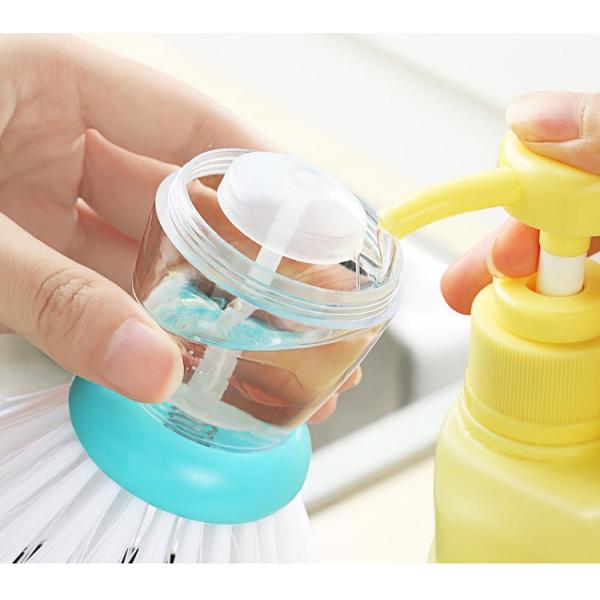 Dishwashing Boiler Cleaning Brush  With Plastic Handle