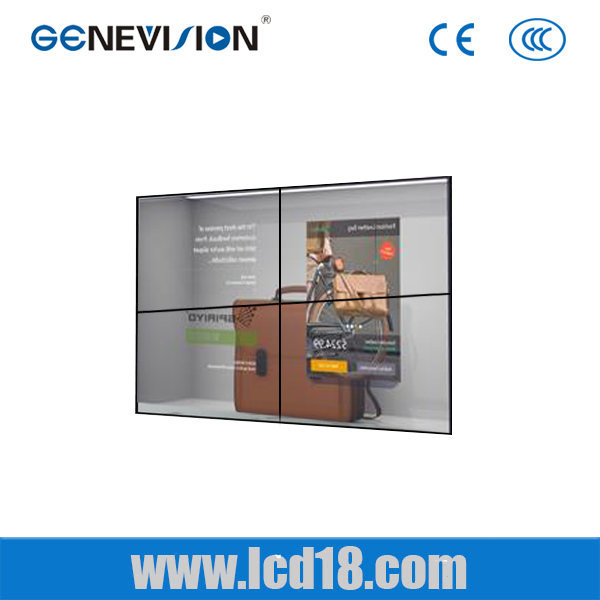 46 Inch Did Video Wall Transparent Video Display , Big Advertising Wall Window Screen