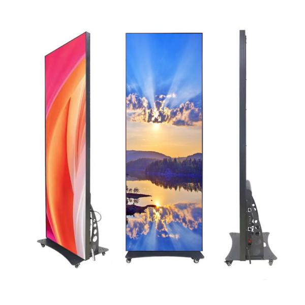 Aluminum Panel LED Poster Display 320x160mm SMD2121 Chips P2.5mm Pitch Revolutionize Your Advertising