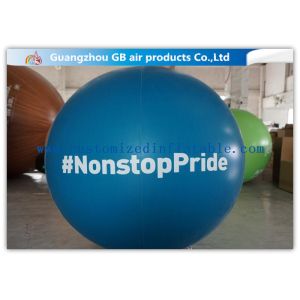Durable Giant Inflatable Advertising Balloon , Flying Promotional Helium