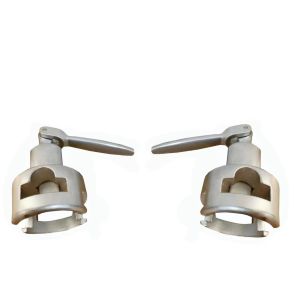 Stainless Steel Operating Table Parts Radial Setting Clamp Adjustable Slider