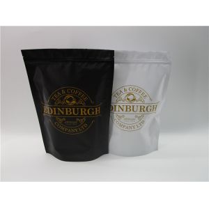 Top quality customized gravure printing coffee square bottom coffee bag