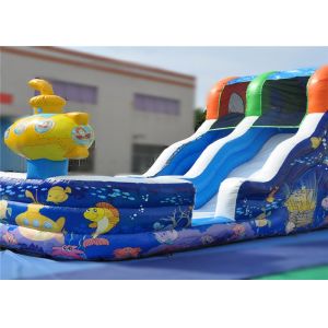 Climbing Crawling Commercial Inflatable Slide Lovely 7x3.5x5m Eye Catcher