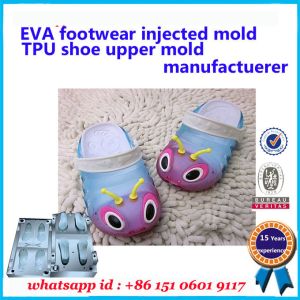 Professional Footwear Injected Mold Soft TPU Shoe Upper Mold