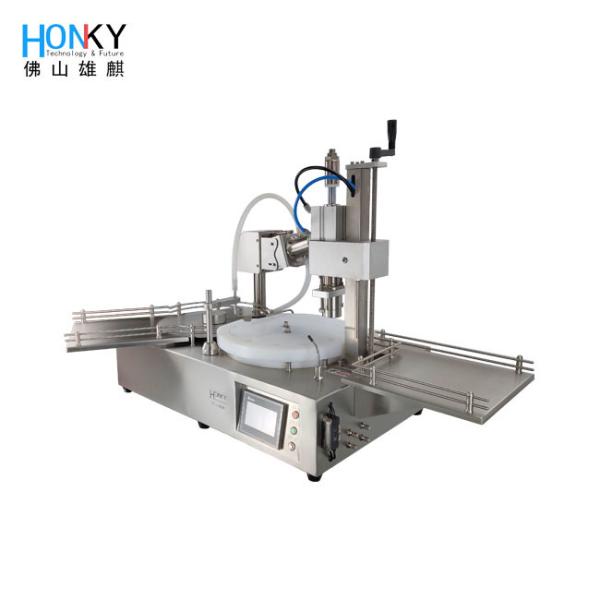Buy Desktop 10-25ml Essential Vape Oil Filling Machine 25BPM For Nicotine Vape Oil at wholesale prices