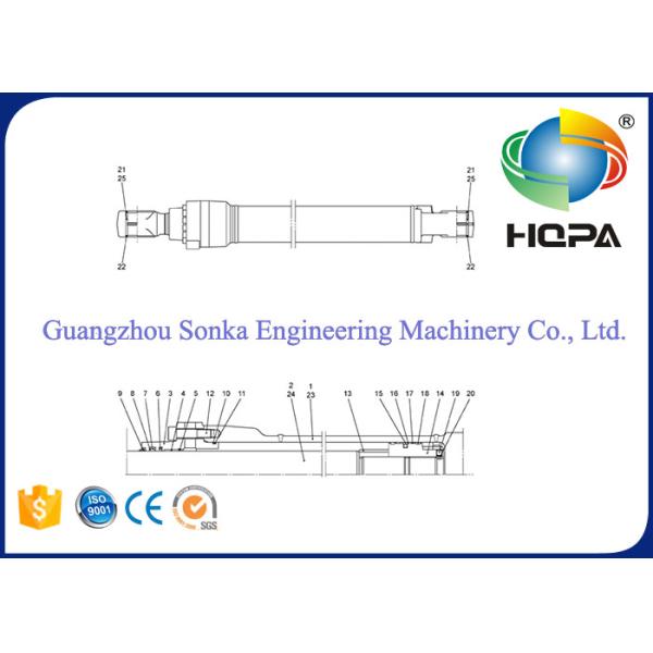 LQ01V00030R300 Hydraulic Cylinder Rebuild Kits , Construction Machinery Parts