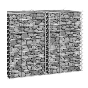 Punching Processed Galvanized Welded Mesh Gabion Basket for Retaining Wall