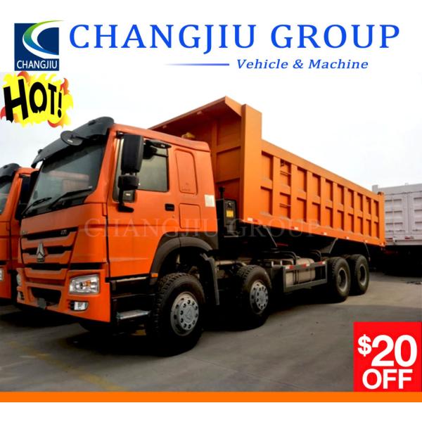 Sino Truck Used 336HP 371HP HOWO 10 Wheels 12 Wheels Dump Truck Tipper Truck 6X4 8X4 with Good Condition 50t for Africa Market
