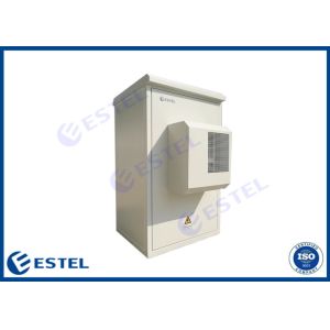 Double Wall 21U DC48V Pole Mount Weatherproof Enclosure