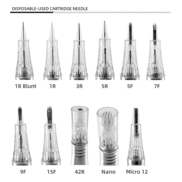 Rose Gold Permanent Makeup Machine 240V With Cartridge Needle