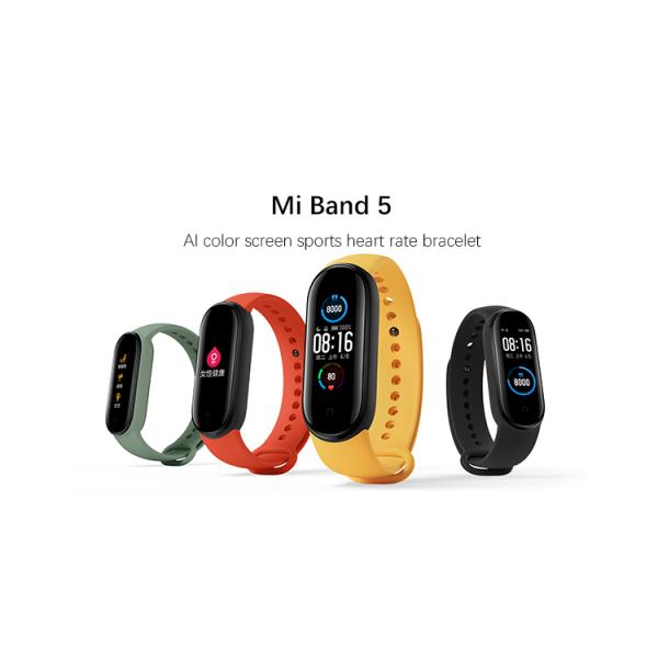 Xiaomi Mi Band 5 Smart Watch Bracelet Magnetic Charge Blue-tooth5.0 Heart Rate Sleep Mi Band 5 Xiaomi Global Version
