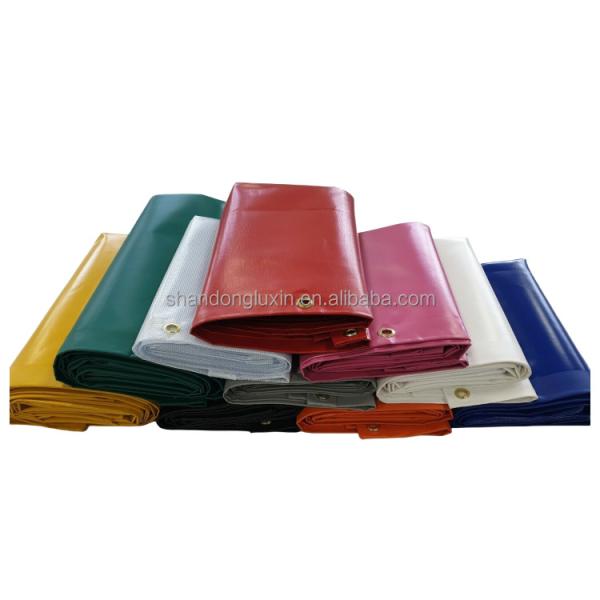 Plaid PVC Tarpaulin Roll for Waterproof Fire Resistant Ground Cover within Your