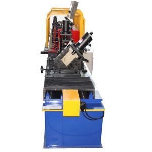 China Customized C U Channel Track Roll Forming Machine With Plc Control System on sale China Customized C U Channel Track Roll Forming Machine With Plc Control System on sale