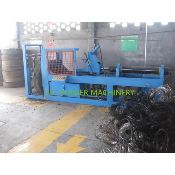 15kw Tire Recycling Machine , Tire Bead Wire Remover Machine