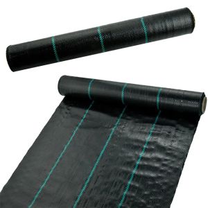 PP 4x20m Weed Control Fabric Barrier Multi Function Breathable Eco Friendly