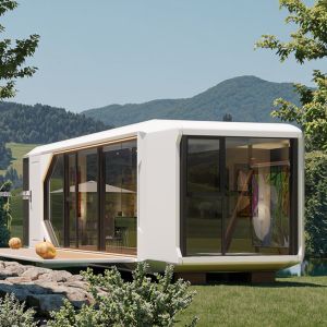 Customizable Mobile Capsule House with Aluminum Alloy Panel
