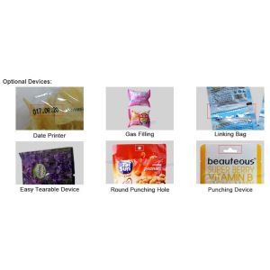 Granule Bean / Sugar / Salt Automated Packing Machine With PLC Control Multi -