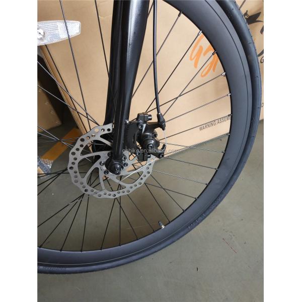 Shimano Gear Hard Frame Disc Brake OEM Chromoly 4130 Frame Mens Adult Hybrid City Cruiser Bicycle Road Bike