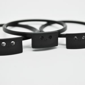 Car Buna EPDM MVQ Rubber Gasket Ring Orange O Ring Molded Gasket