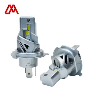 V04 64W 7000LM 6000K H4 4060 Chips Superior Aviation Aluminum LED Headlight Bulb