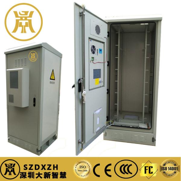 Buy Galvanized Steel Free Standing Battery Storage Cabinets With Air Conditioner On Front Door at wholesale prices