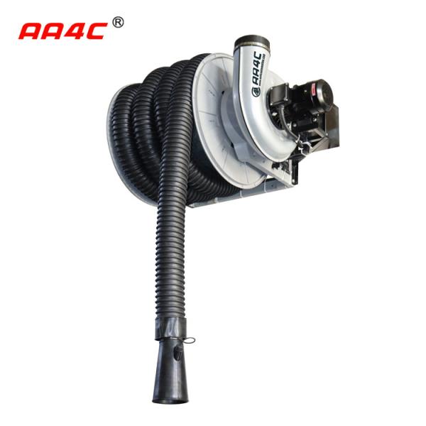 09 Type Motorized Vehicle Exhaust Extracting Hose Reel With Fan