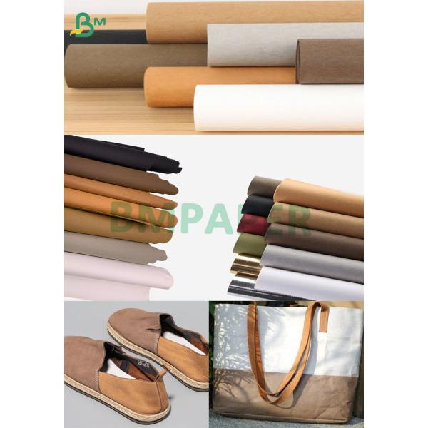 Washable Kraft Paper Washable Kraft Paper One Side Brown One Side White Custom Roll 0.3mm 0.6mm