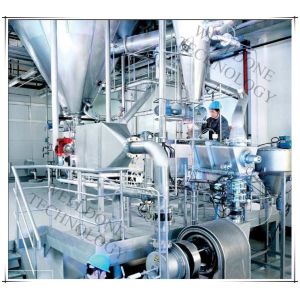High Solubility / Fluidity Spray Drying Machine Steam Heating Resource