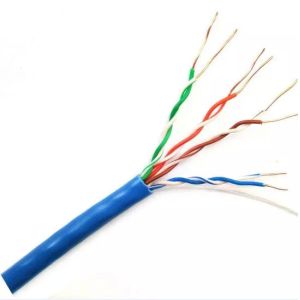 4 Pairs Cat5e Lan Cable customized PVC Jacket Pro Environment