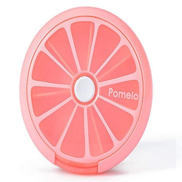 Buy Top Fashion Waterproof Aluminum Case Transparent Colorful Pill Box Optional Colors at wholesale prices