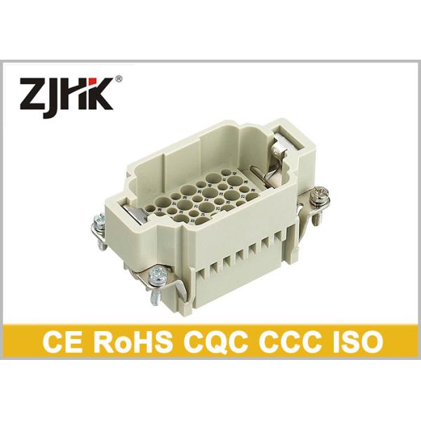 China 09160423001 HARTING HAN 42 Pin Heavy Duty Multi Pin Connector With Polycarbonate Sabic 3412 ECR on sale China 09160423001 HARTING HAN 42 Pin Heavy Duty Multi Pin Connector With Polycarbonate Sabic 3412 ECR on sale