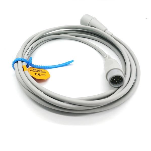 3.5m ED TPU Invasive Blood Pressure Cable ISO13485 IBP Transducer Cable