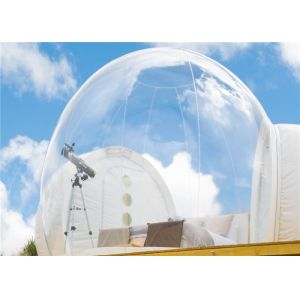 High Safety Custom Inflatable Tent Transparant Covered With Frame Tunnel