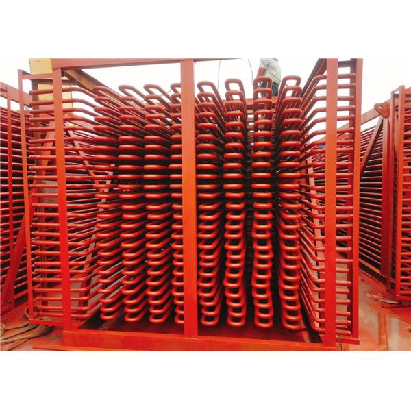 Carbon Steel Steam Tube Economizer Boiler Rear Heating Surface