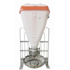 Swine Farm SS304 Automatic Pig Feeder 110L Dry Wet Feeder