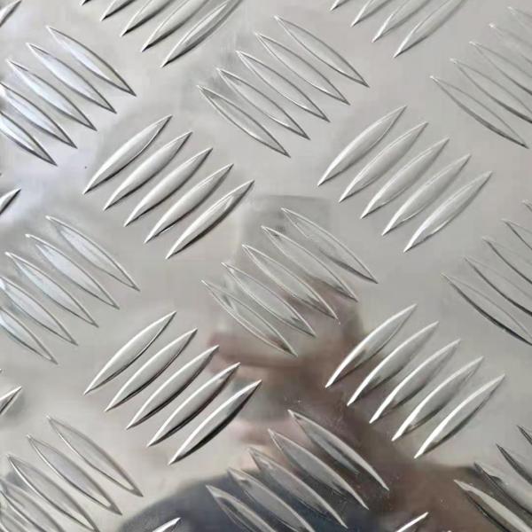 Buy Five Bars 	Embossed Aluminum Sheet 3003 3103 Checkered Aluminium Sheet at wholesale prices