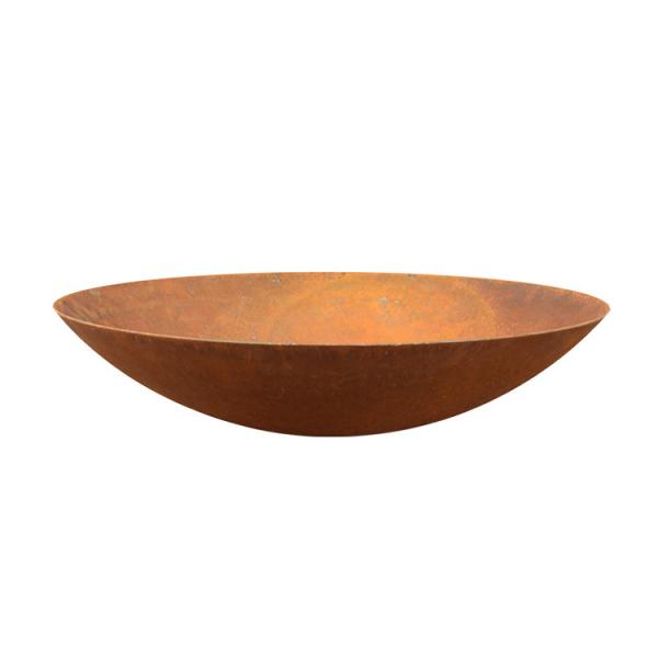 Outdoor Corten Steel Fire Pit Rusty Burner Outdoor For Backyard