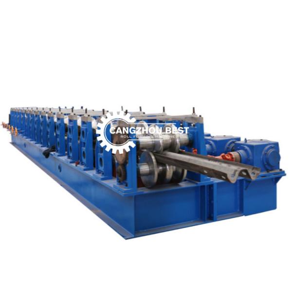 Buy PPGI 483mm 2.5mm Highway Guardrail Making Machine at wholesale prices